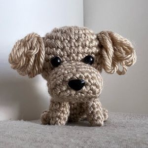 Amigurumi Crochet Poodle Dog